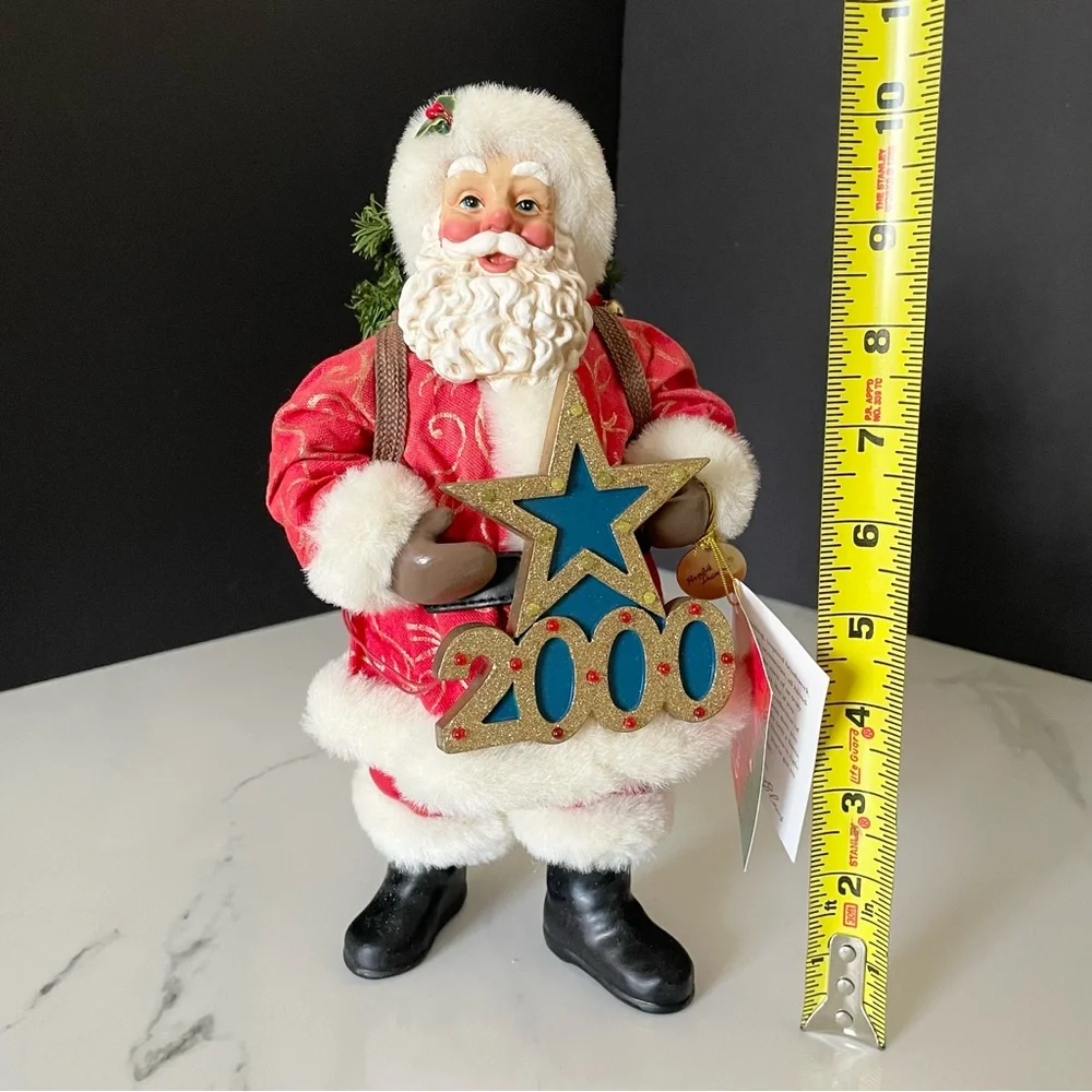 Greeting the Millennium Santa - Possible Dreams Clothtique by Dept. 56